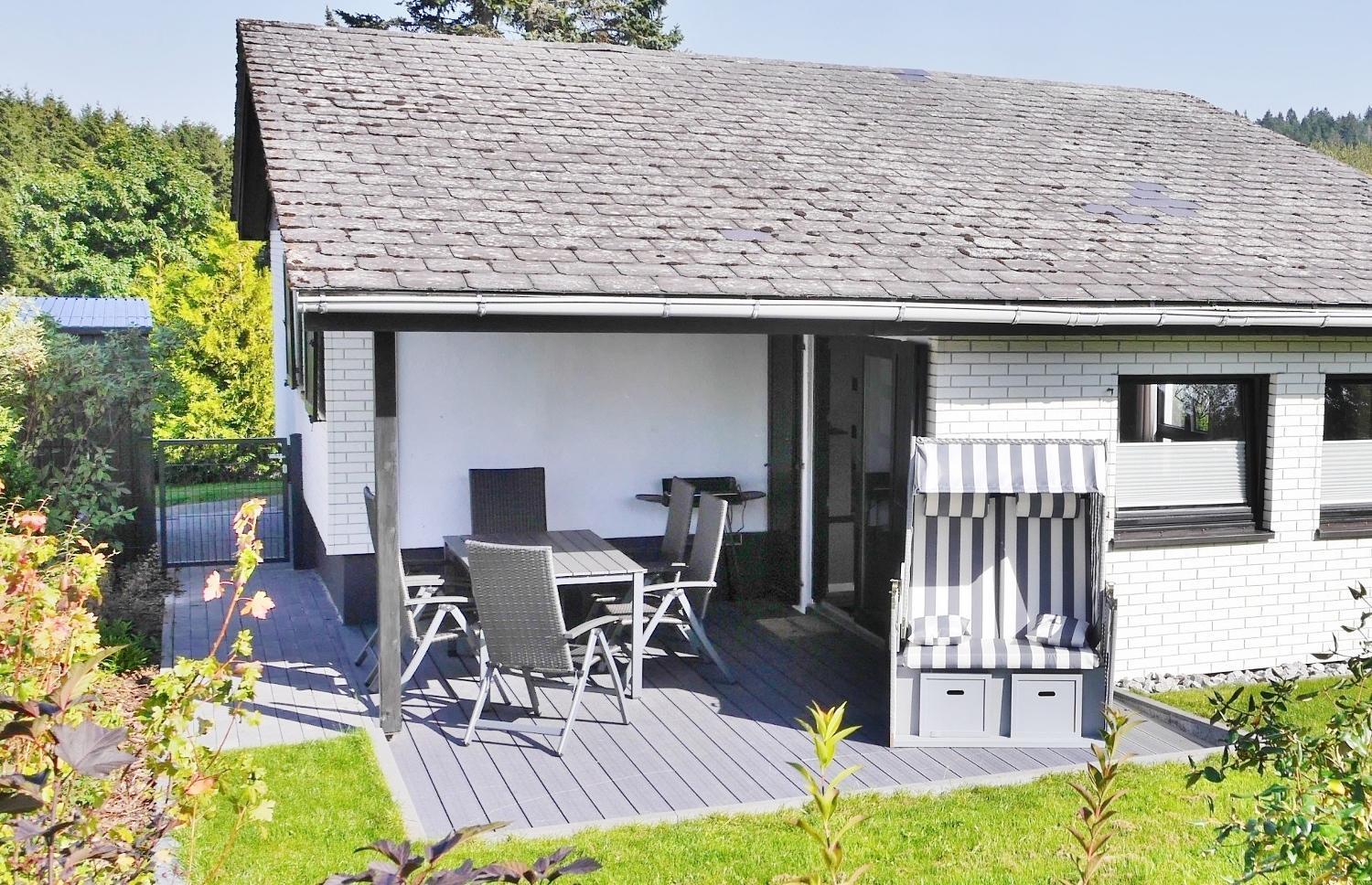 וילינגן Ferienhaus Diemelquelle - Mit Eingezaeuntem Garten מראה חיצוני תמונה